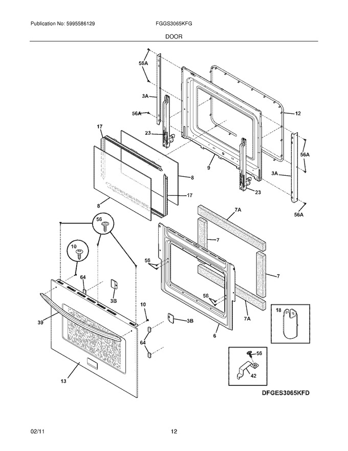 Diagram for FGGS3065KFG