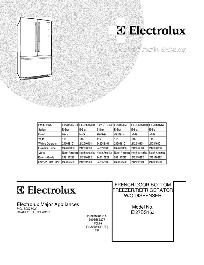Diagram for EI27BS16JB0