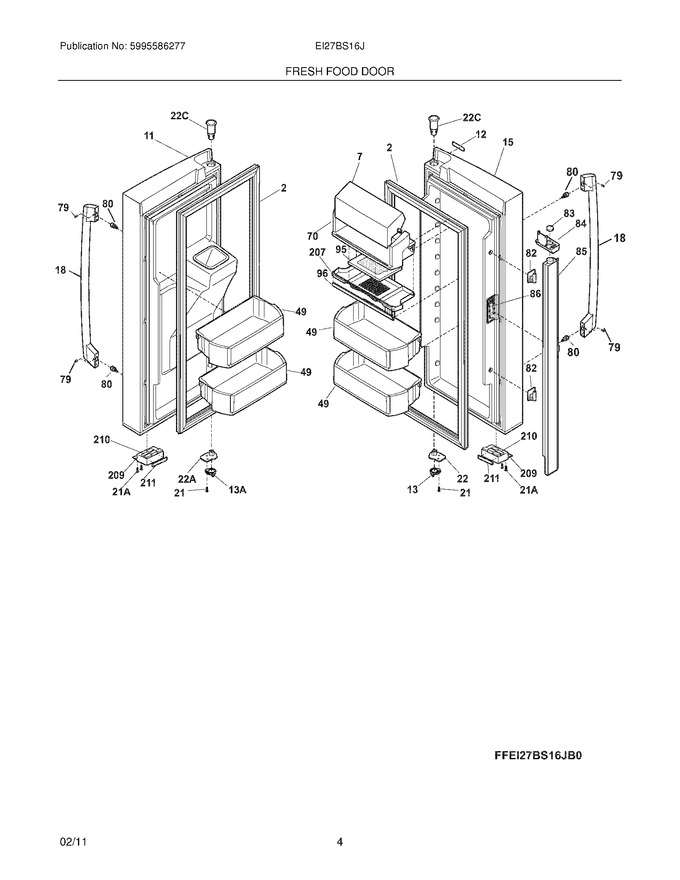 Diagram for EI27BS16JB0