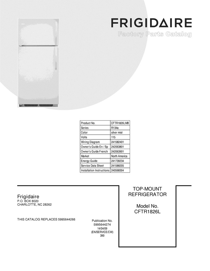 Diagram for CFTR1826LMB