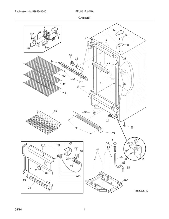 Diagram for FFUH21F2NWA