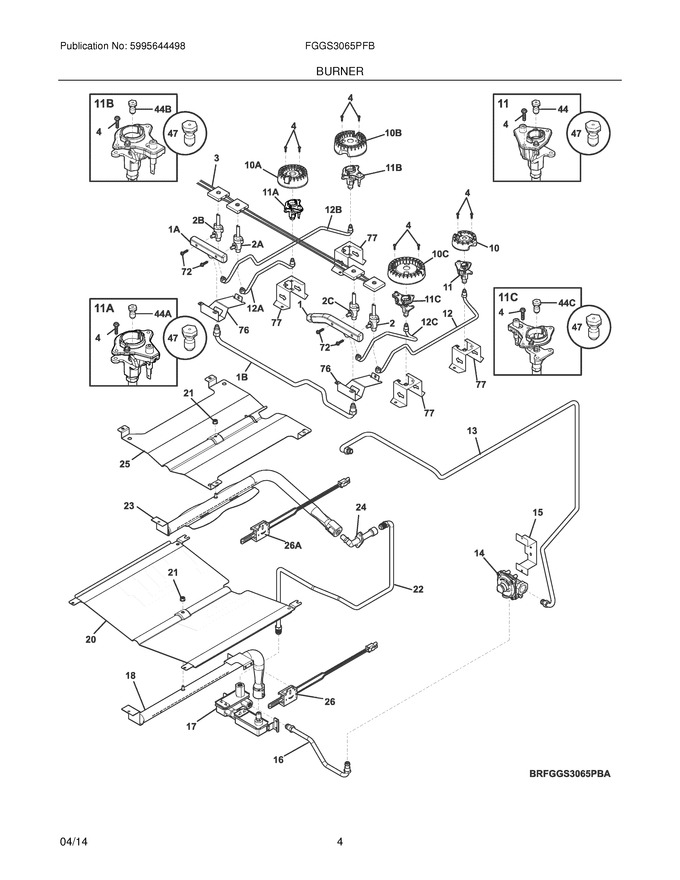 Diagram for FGGS3065PFB