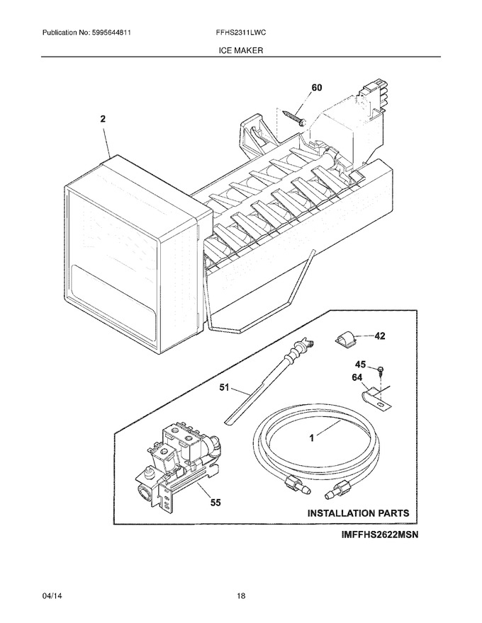 Diagram for FFHS2311LWC