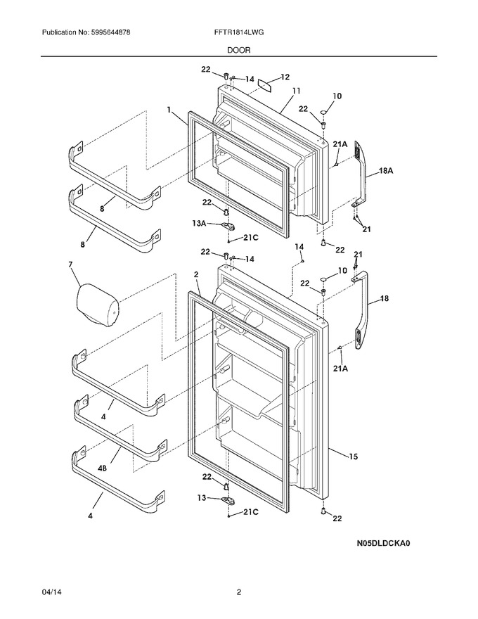 Diagram for FFTR1814LWG