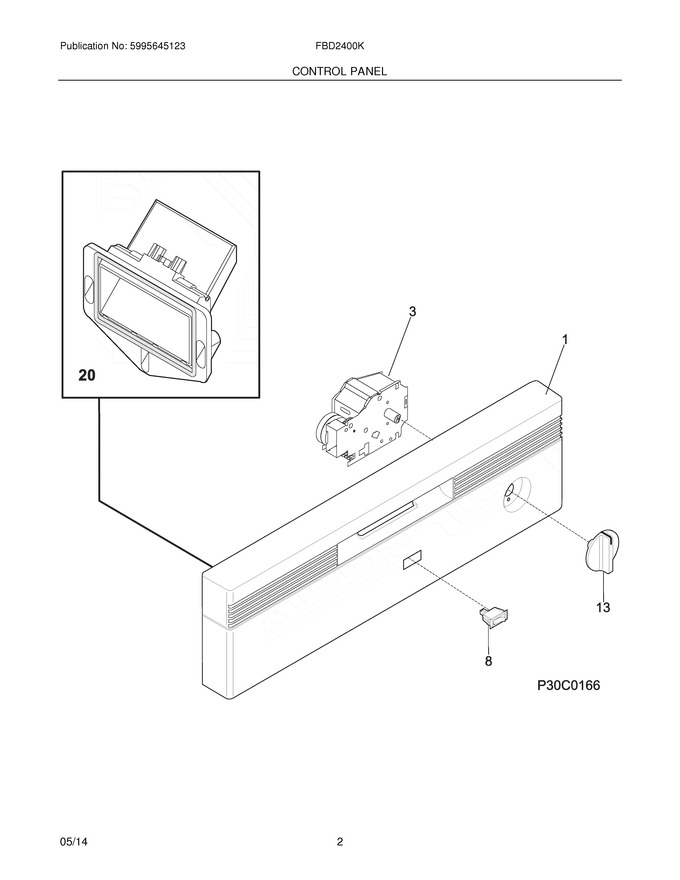 Diagram for FBD2400KB6B