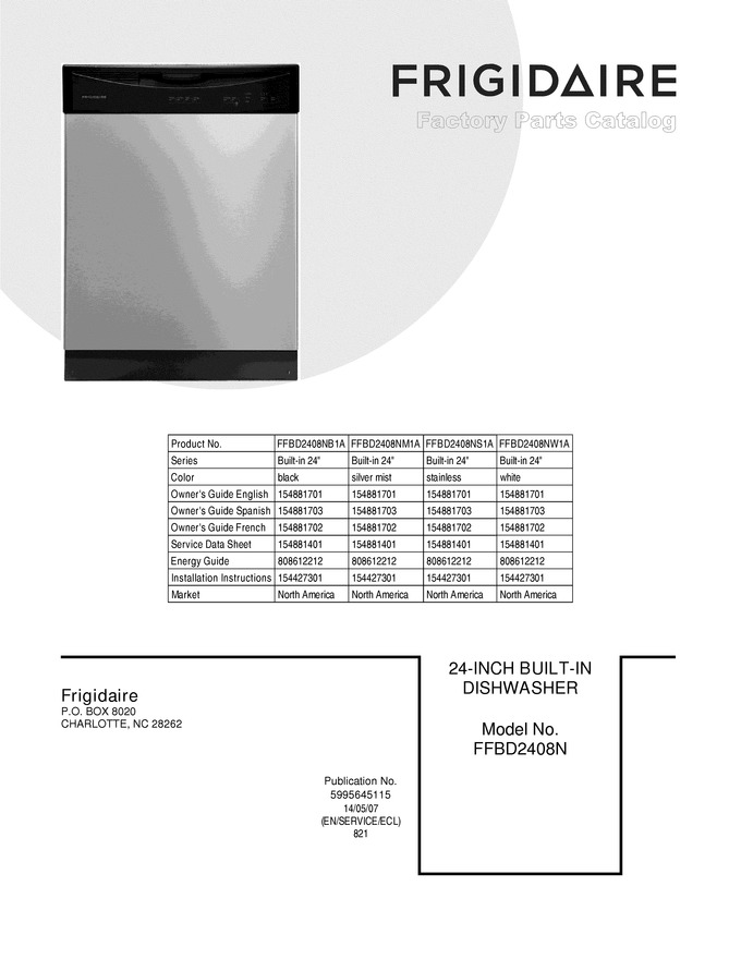 Diagram for FFBD2408NW1A