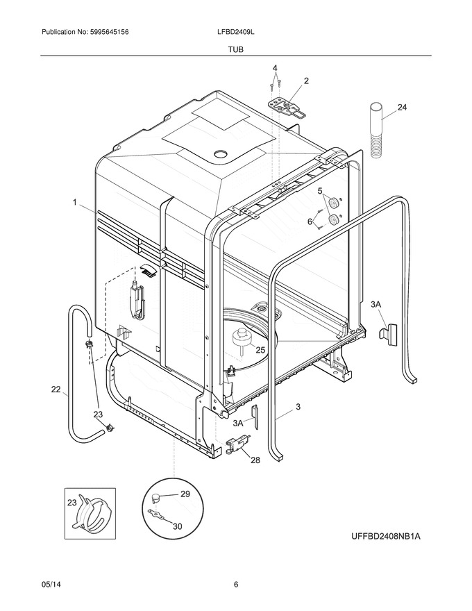 Diagram for LFBD2409LW1B