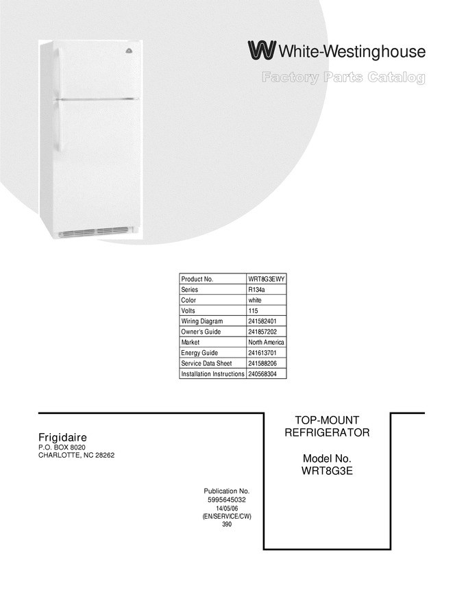 Diagram for WRT8G3EWY
