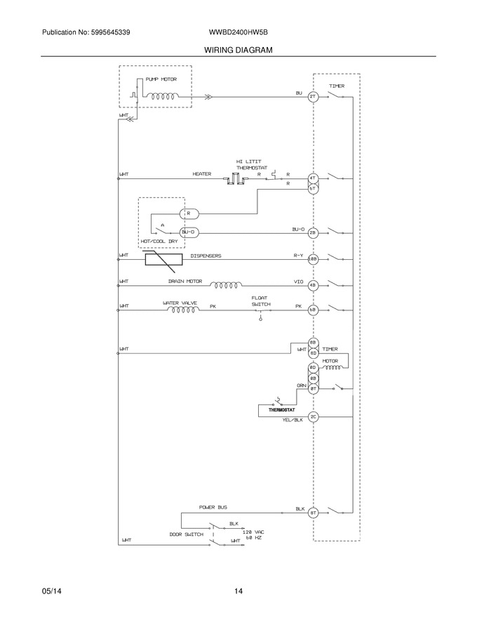Diagram for WWBD2400HW5B