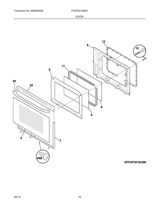 Diagram for FFGF3013ZWC