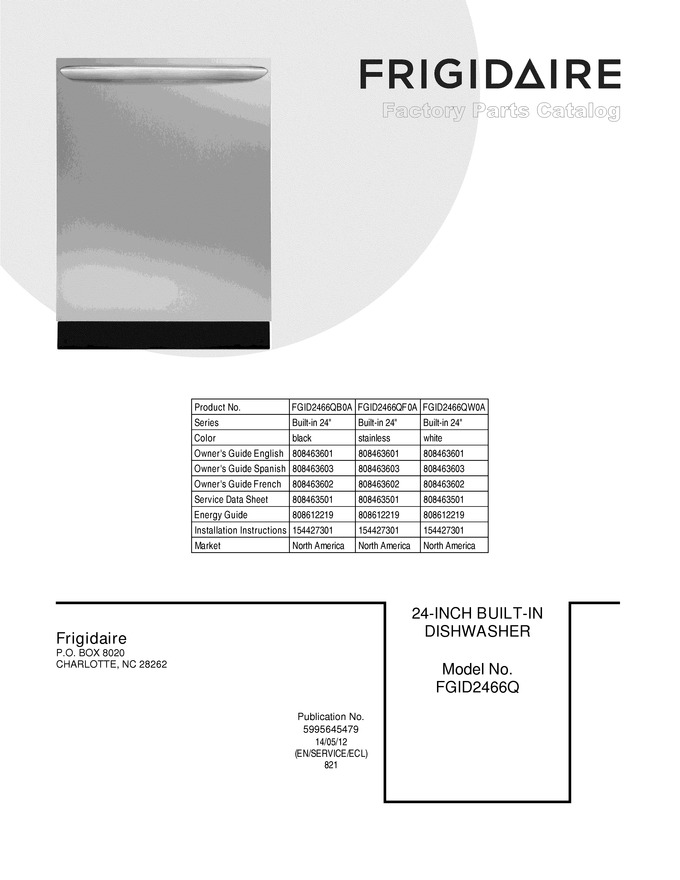 Diagram for FGID2466QF0A