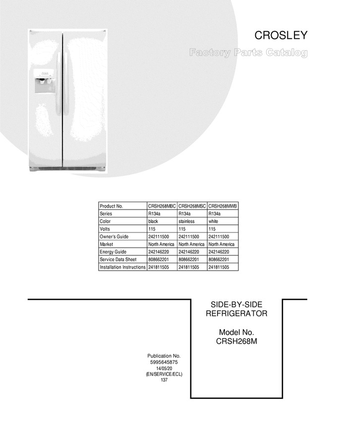 Diagram for CRSH268MWB