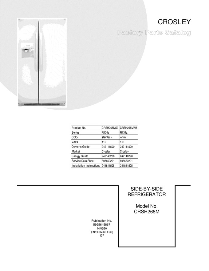 Diagram for CRSH268MW8