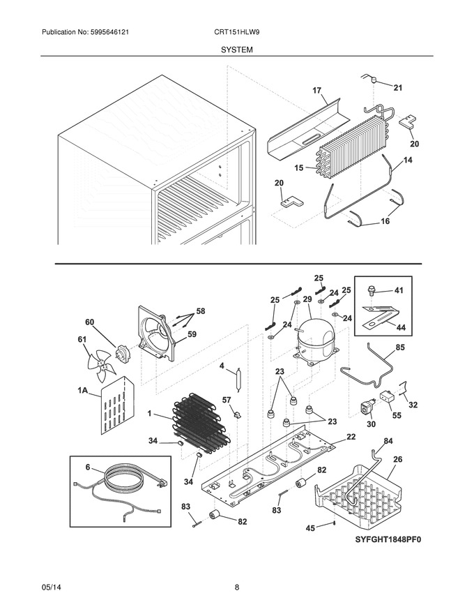 Diagram for CRT151HLW9