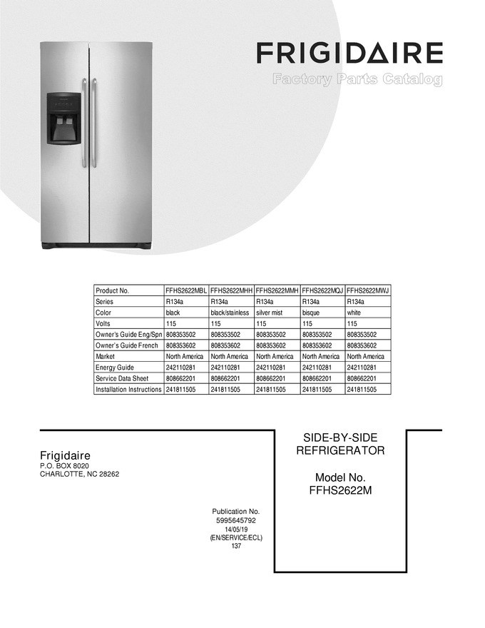 Diagram for FFHS2622MQJ