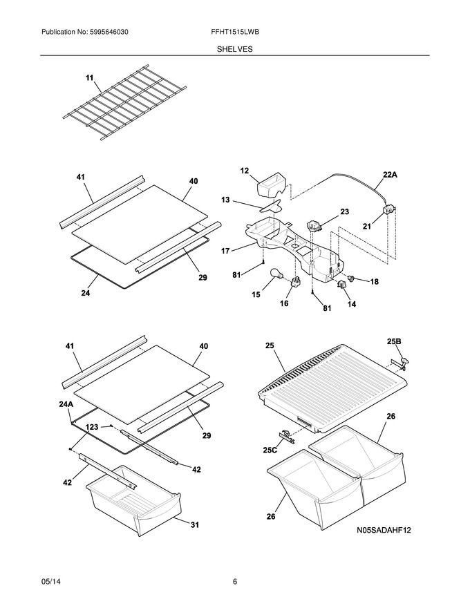 Diagram for FFHT1515LWB