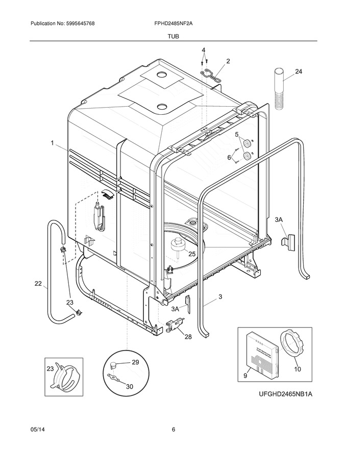 Diagram for FPHD2485NF2A