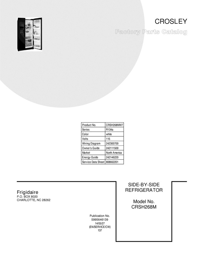 Diagram for CRSH268MW7