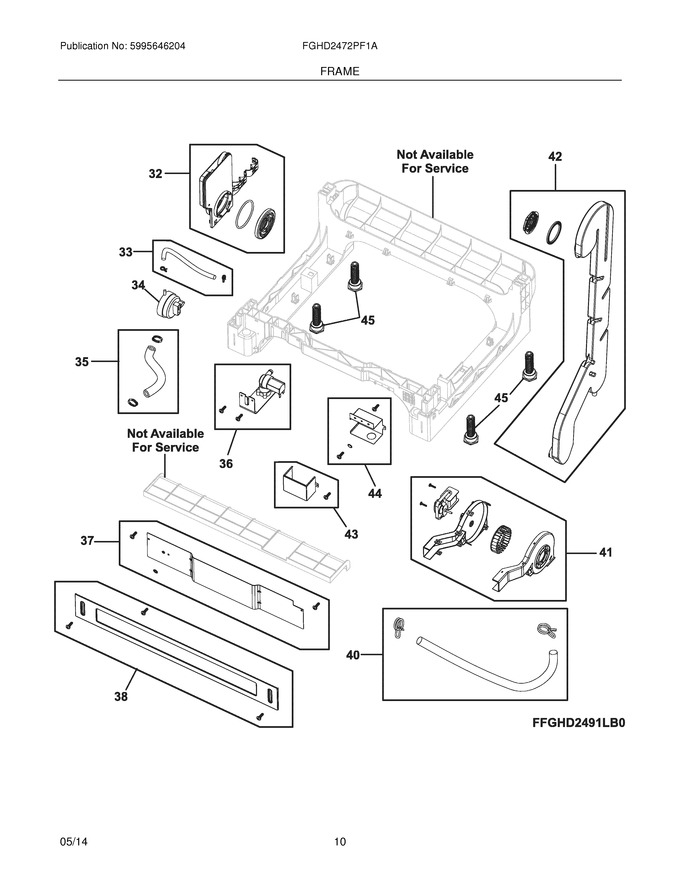 Diagram for FGHD2472PF1A