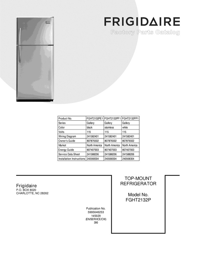 Diagram for FGHT2132PP1