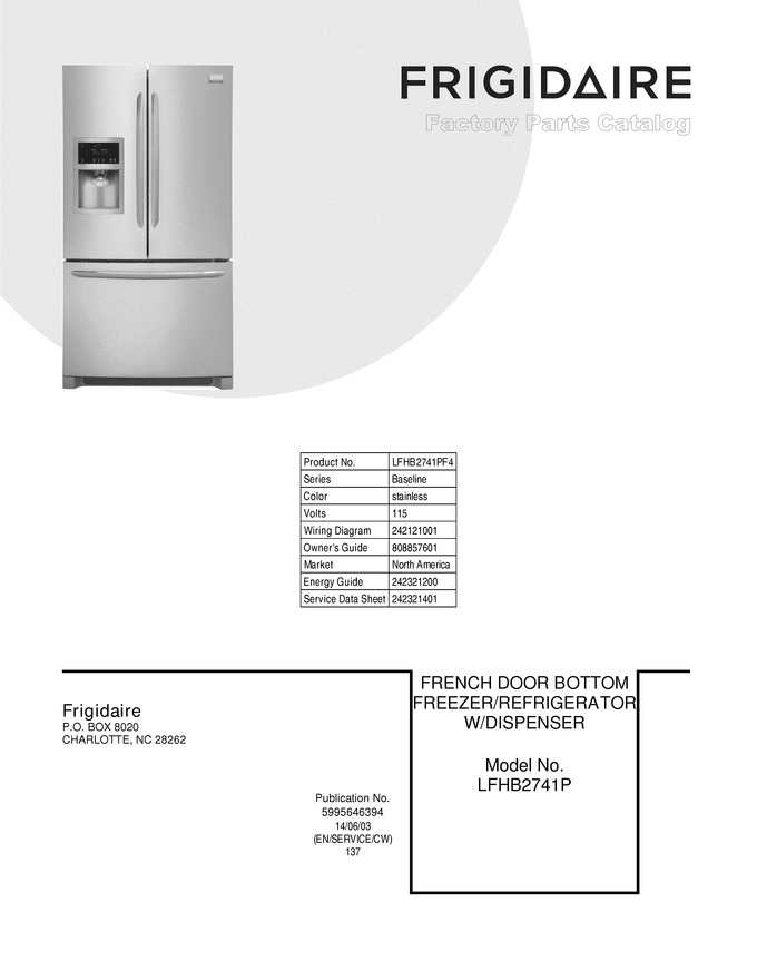 Diagram for LFHB2741PF4