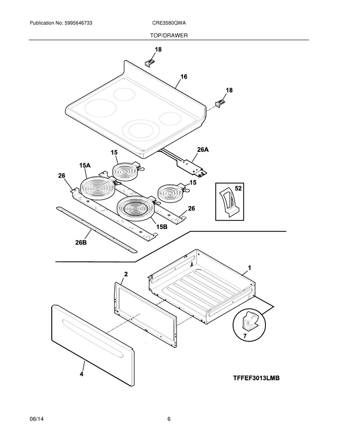 Diagram for CRE3580QWA