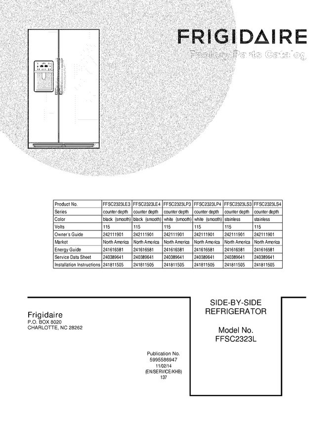 Diagram for FFSC2323LE4