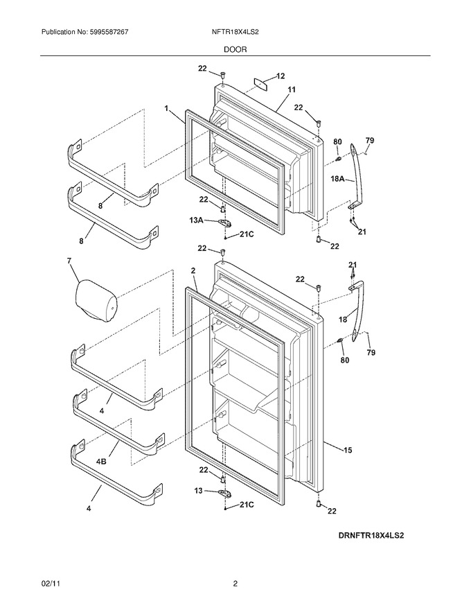 Diagram for NFTR18X4LS2
