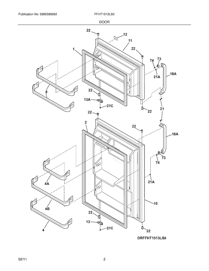 Diagram for FFHT1513LS0
