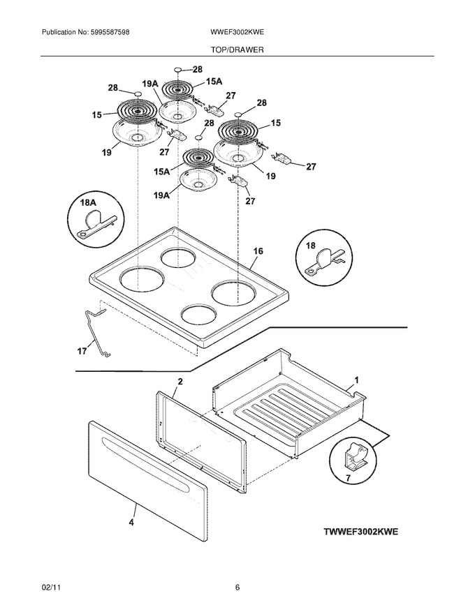 Diagram for WWEF3002KWE