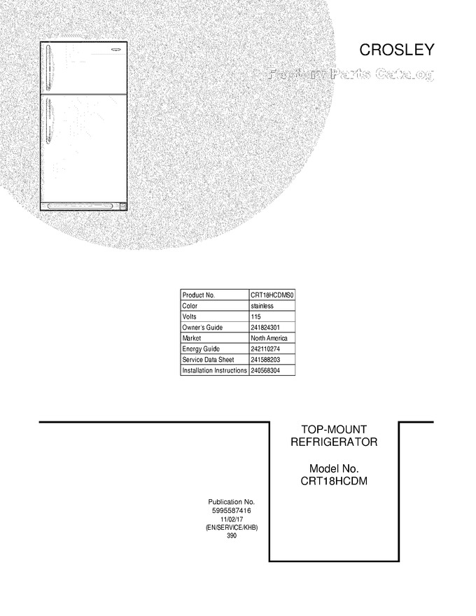 Diagram for CRT18HCDMS0
