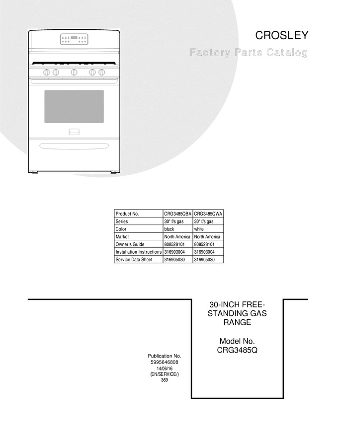 Diagram for CRG3485QWA