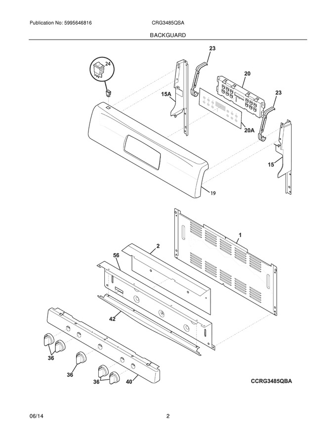 Diagram for CRG3485QSA