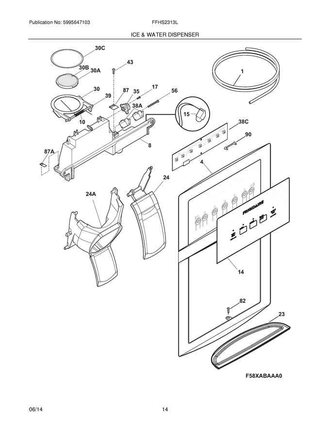 Diagram for FFHS2313LME