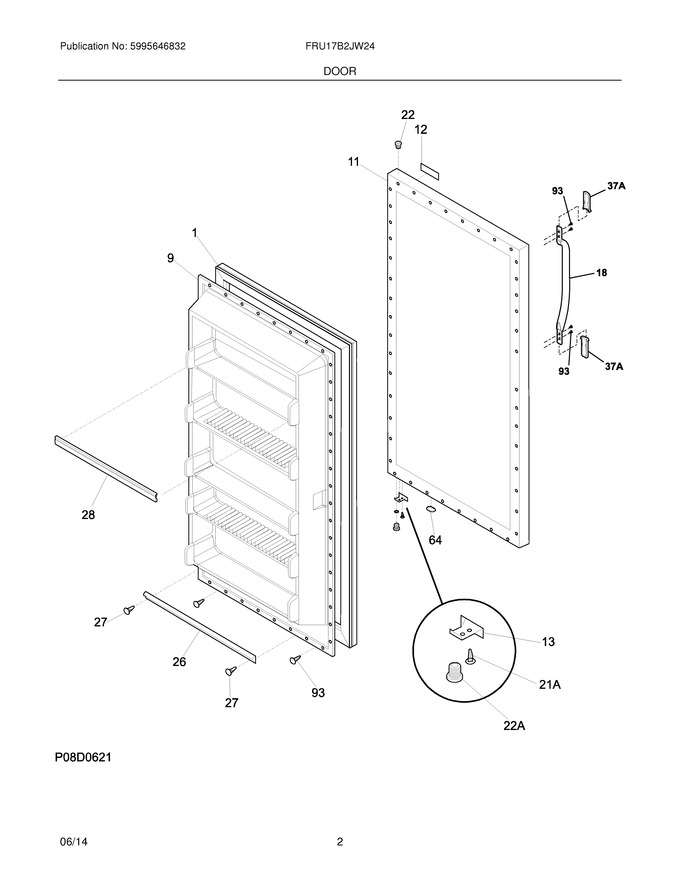 Diagram for FRU17B2JW24