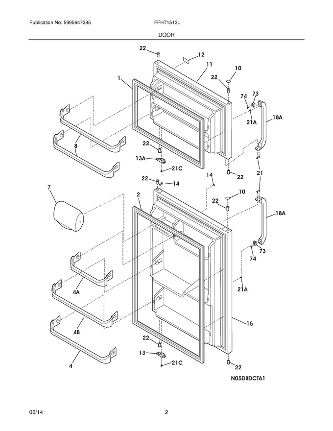 Diagram for FFHT1513LBD