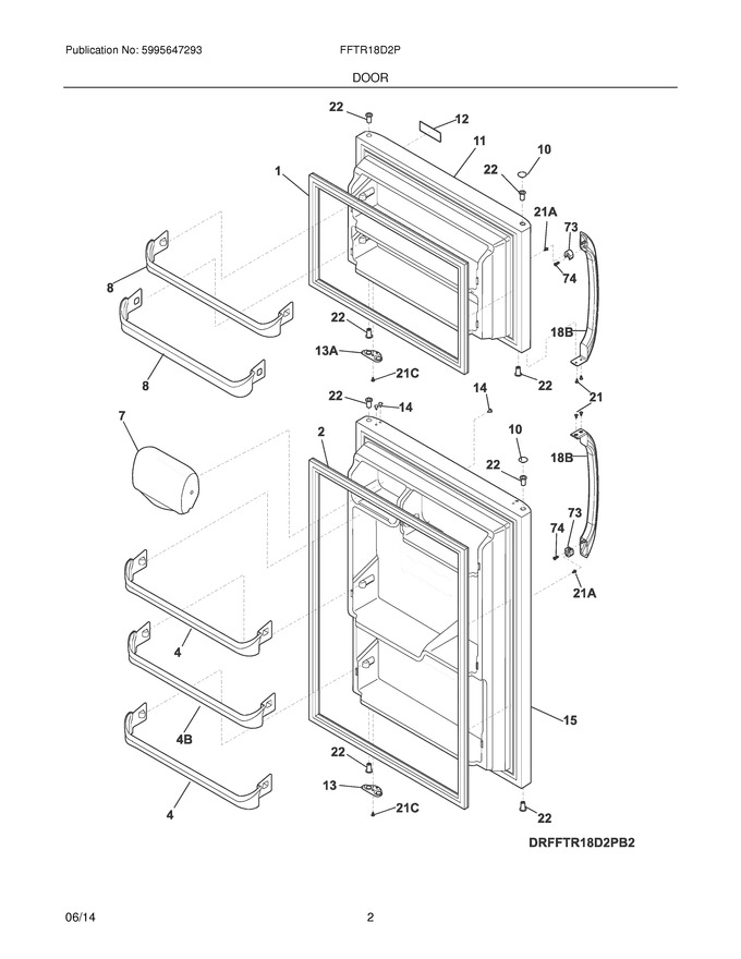 Diagram for FFTR18D2PW7