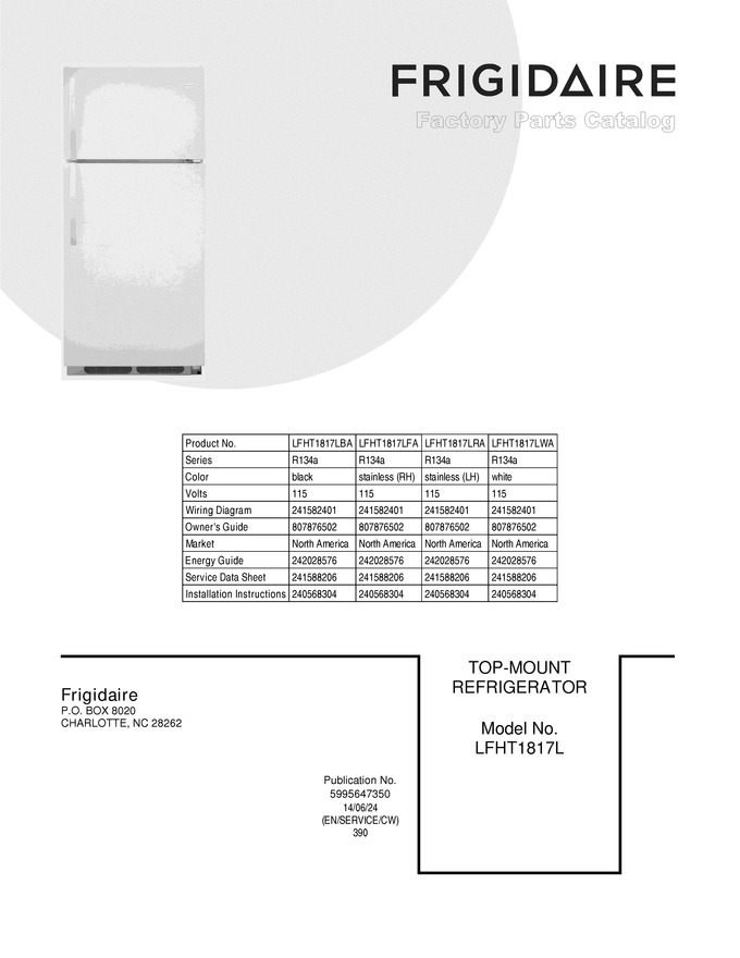 Diagram for LFHT1817LRA