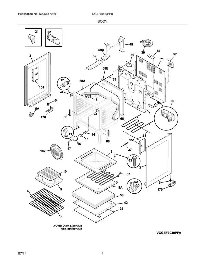 Diagram for CGEF3030PFB