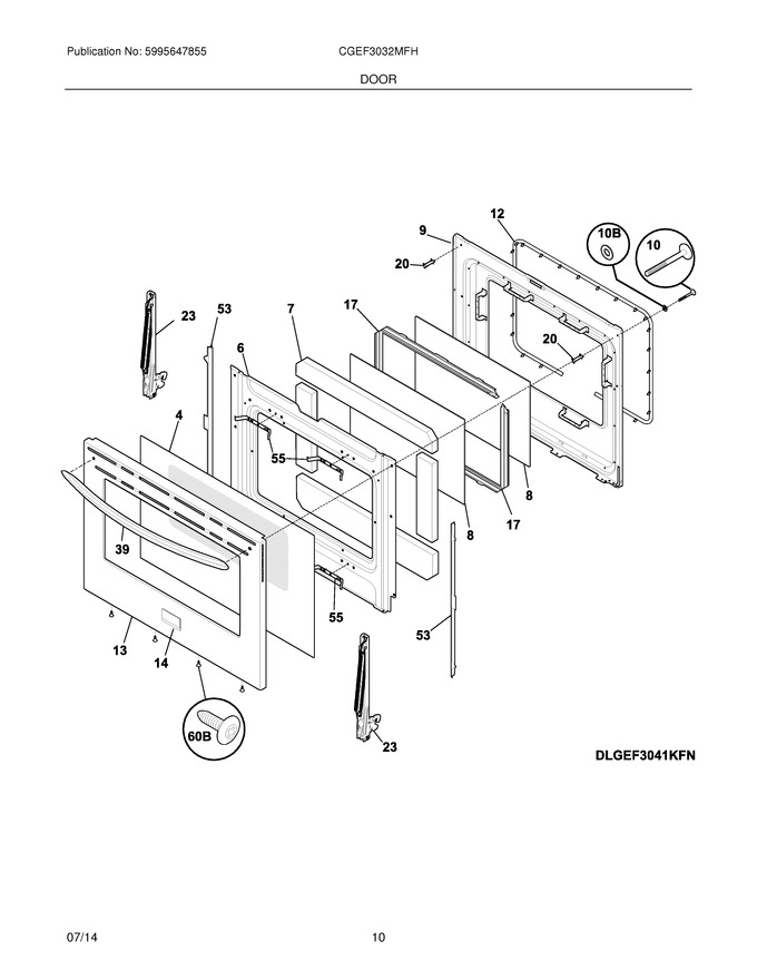 Diagram for CGEF3032MFH