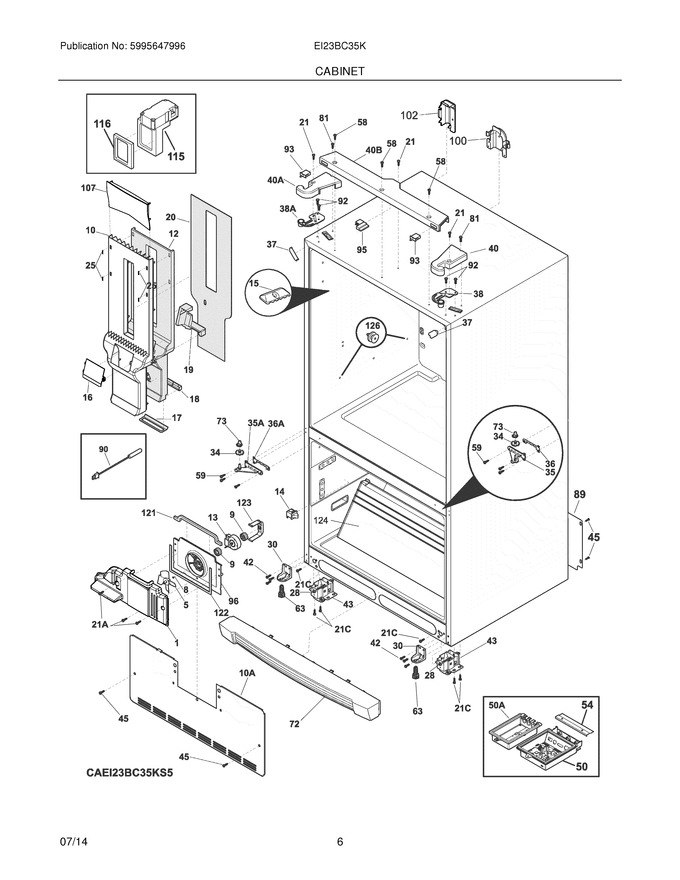 Diagram for EI23BC35KW8