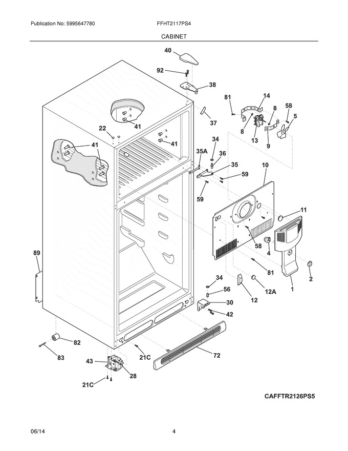 Diagram for FFHT2117PS4