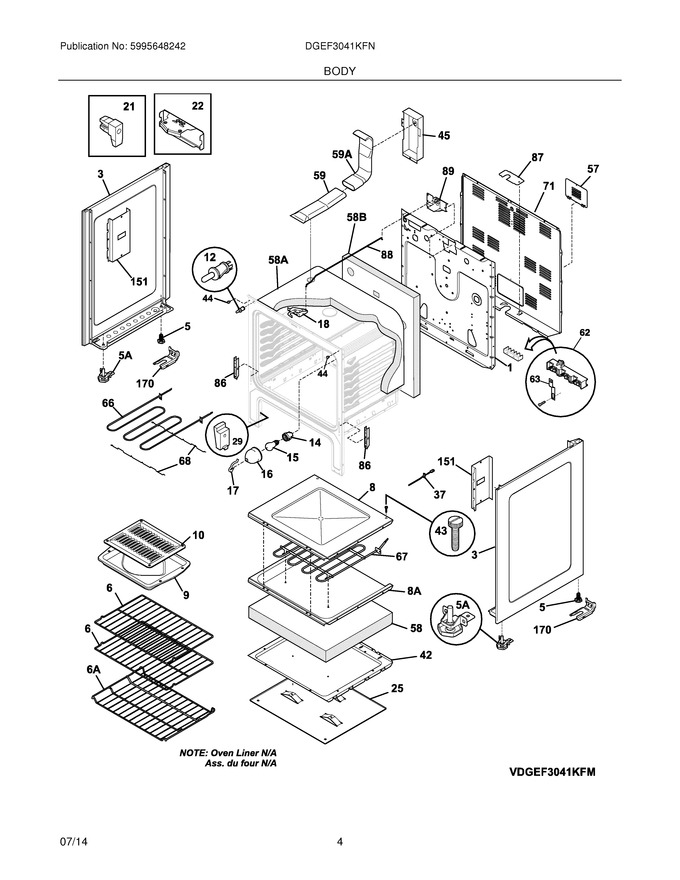 Diagram for DGEF3041KFN