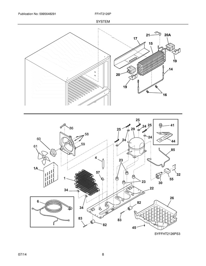 Diagram for FFHT2126PW3