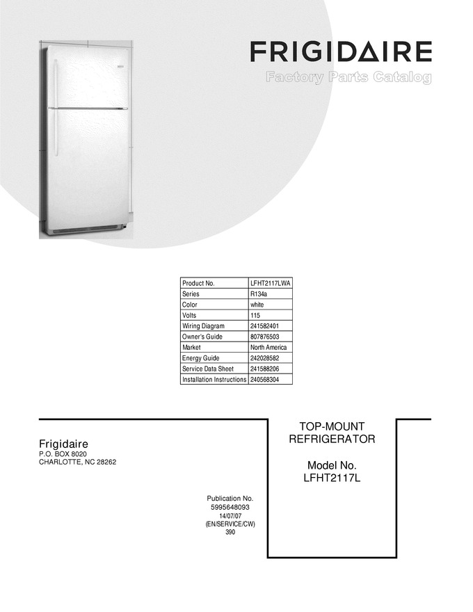 Diagram for LFHT2117LWA