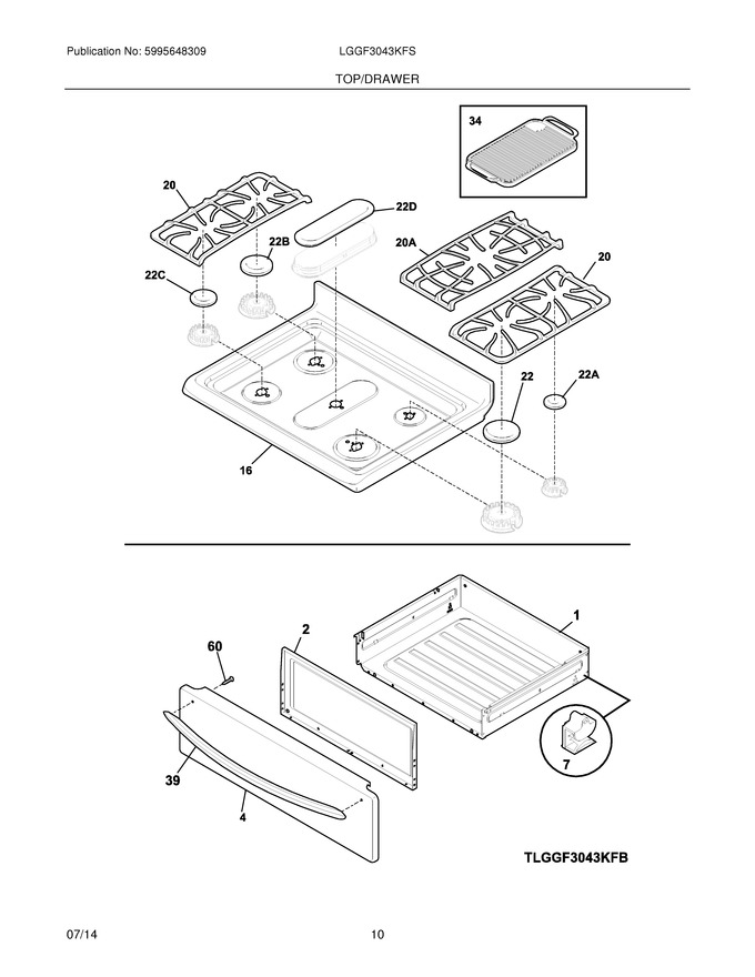 Diagram for LGGF3043KFS