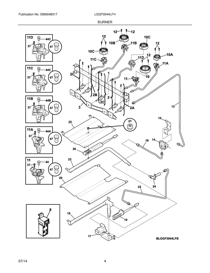 Diagram for LGGF3044LFH