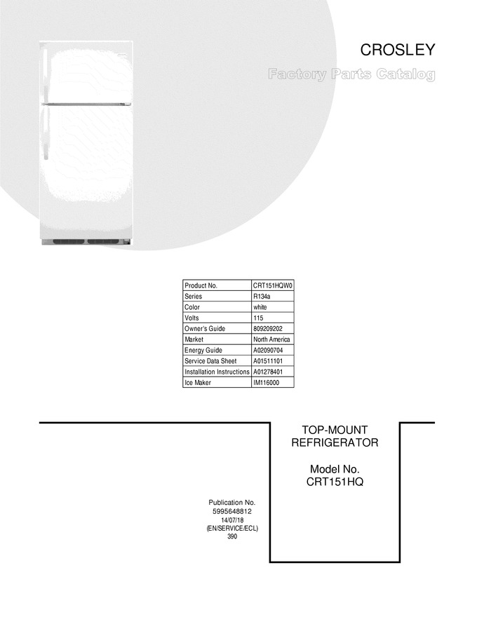 Diagram for CRT151HQW0