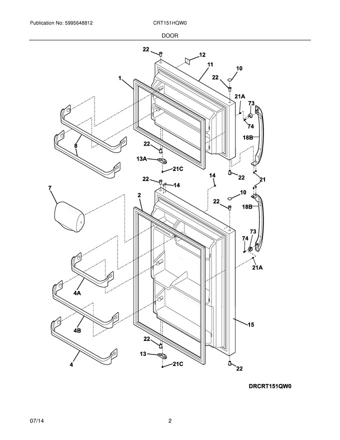 Diagram for CRT151HQW0