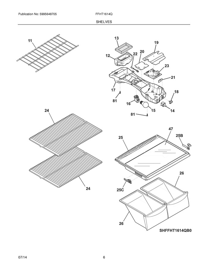 Diagram for FFHT1614QZ0